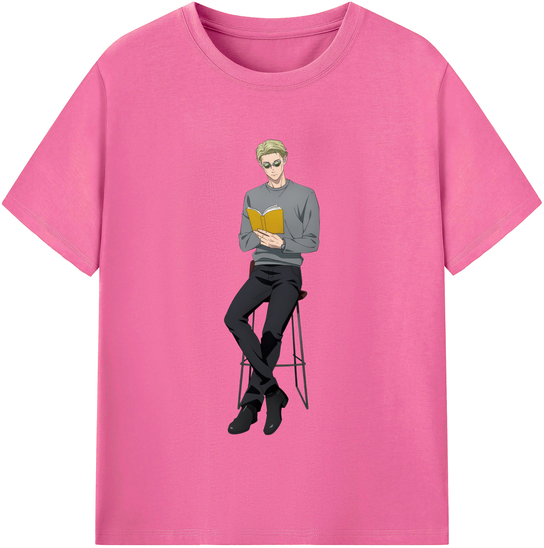 （画像用） 呪術廻戦 Jujutsu Kaisen レディースカジュアルプリントTシャツ（綿100％）